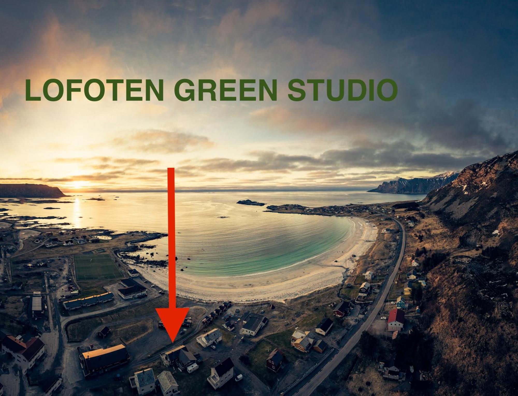 Lofoten Green Studio Ramberg Exterior foto